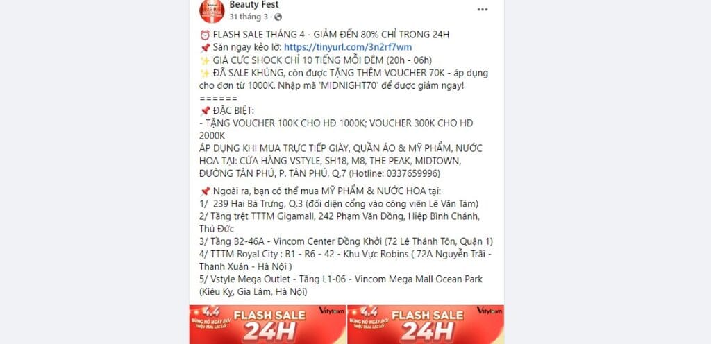 Minh hoạ cho 1 trong  72 mẫu tiêu đề quảng cáo đỉnh cao trên Facebook

