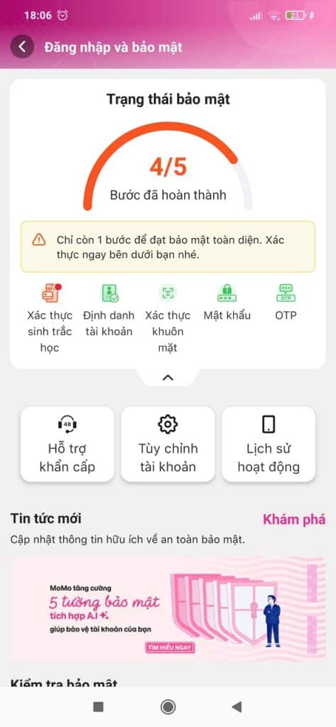 tinh bao mat thanh toan quang cao Facebook bang MoMo 1- 7 Thanh toán quảng cáo Facebook bằng Momo an toàn và bảo mật cao