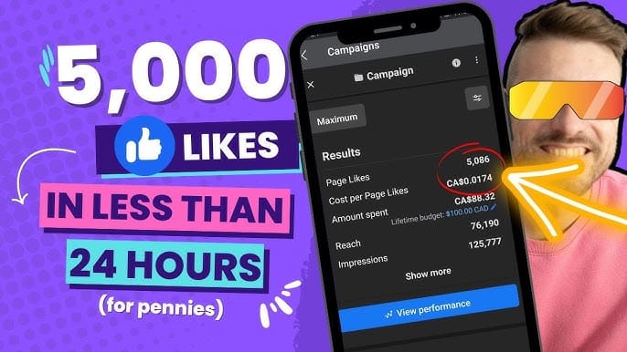 Chạy quảng cáo tăng like Fanpage hiệu quả 2024