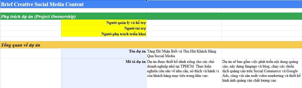 content calendar 1 1- 6 Mẫu content calendar đa nền tảng cho chiến dịch marketing tổng thể