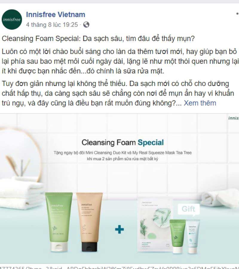 content tri mun 3- 4 Mẫu content trị mụn đi kèm hình ảnh minh họa