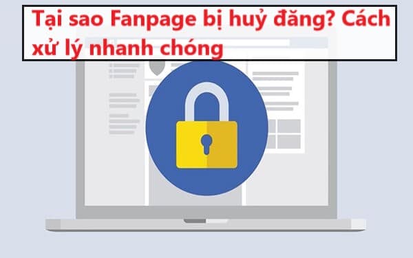 Fanpapge bị hủy đăng