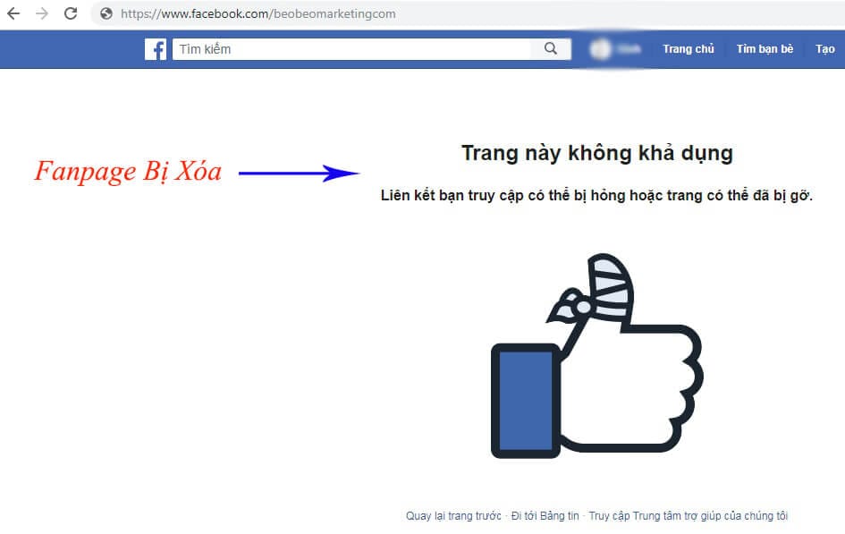 lay lai fanpage bi hack 2- 1 Lấy lại fanpage bị hack, lấy lại quyền quản trị fanpage facebook