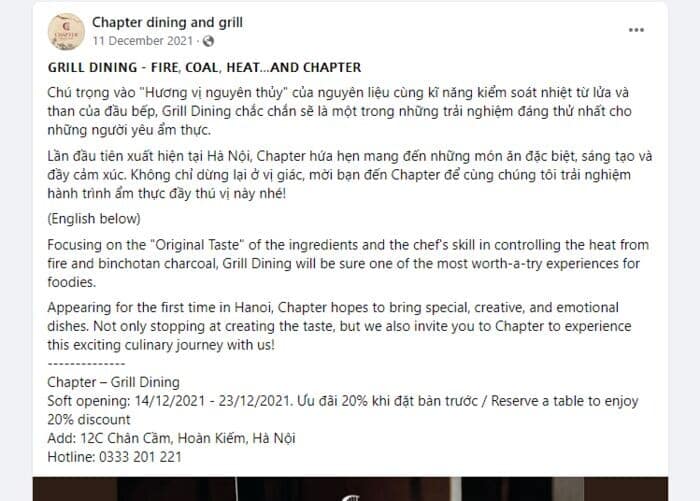 content khai truong cua hang 2- 3 Mẫu content khai trương tích hợp hai ngôn ngữ