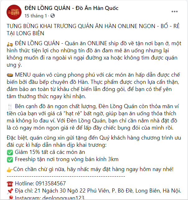 content khai truong cua hang 6- 5 Mẫu content khai trương thu hút giới thiệu quán online