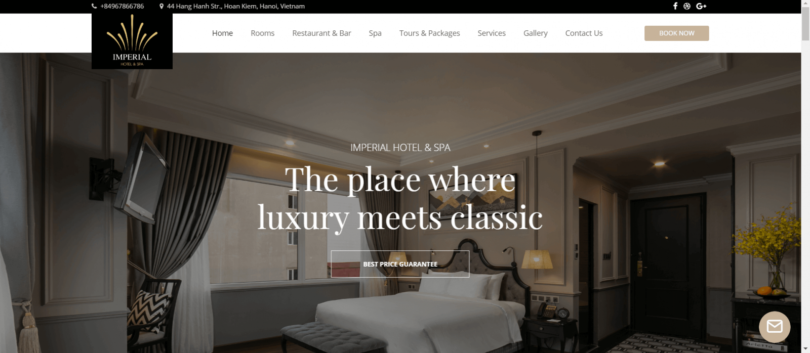 Thiết Kế Web Spa Tiền Giang - Đột Phá Doanh Thu Thời Đại 4.0 Thiết kế website spa đơn giản - sang trọng