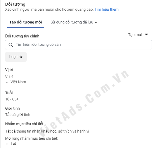  chạy quảng cáo Facebook ngành nội thất tại Trà Vinh