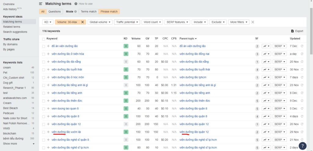 Triển khai SEO Entity Branding cho viện dưỡng lão Vườn Lài