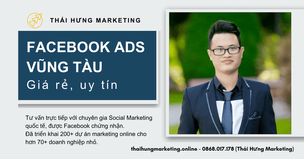 Dịch vụ quảng cáo facebook tại Vũng Tàu giá rẻ uy tín