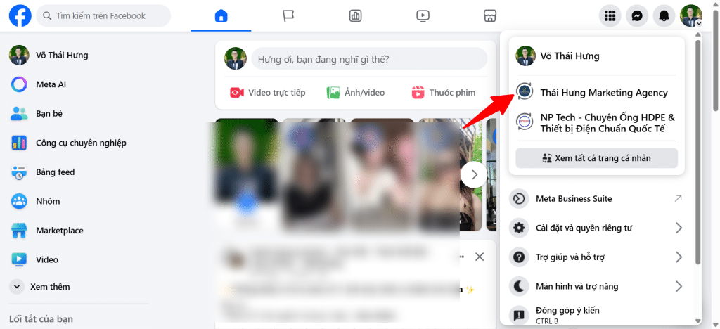Cài đặt trả lời tin nhắn nhanh trên Fanpage trên máy tính (Meta Business Suite)