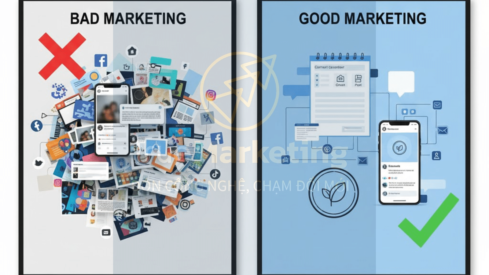 Dùng chiến lược marketing thông minh